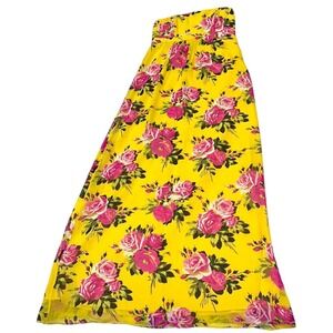Vtg Betsey Johnson Silk Maxi Slip Dress Y2K Fairy cottagecore
